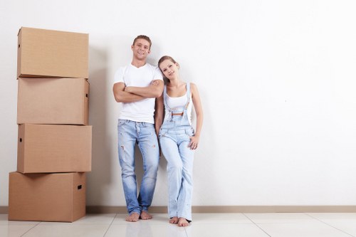 Professional packing service for a Dulwich home move