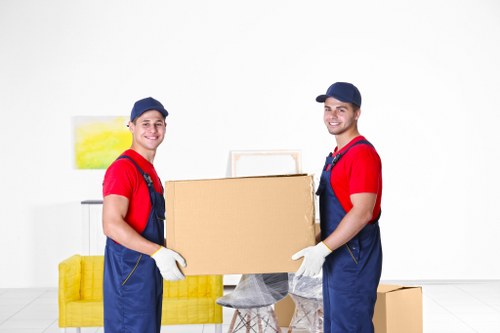 Man and van Dulwich team loading items for transport