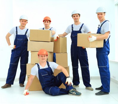 Removal van service for a home move in Dulwich
