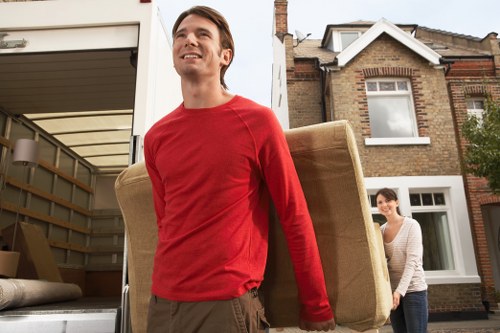 Safe transport of office equipment for a relocation in Dulwich