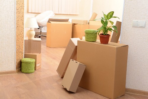 Sturdy cartons and fragile packing supplies for relocation in Dulwich