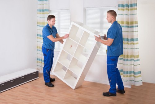 Packing and furniture handling for a Dulwich home move