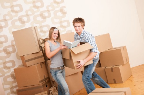 Local packing support for flats and houses in Dulwich with moving boxes