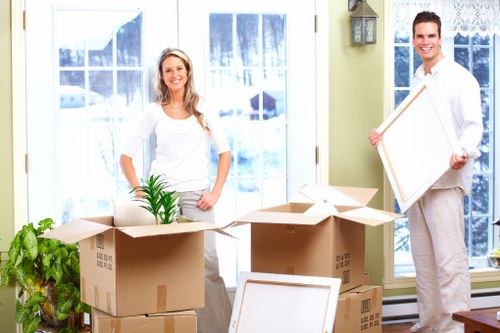 Professional house removalists preparing for a move in Dulwich and surrounding South London areas